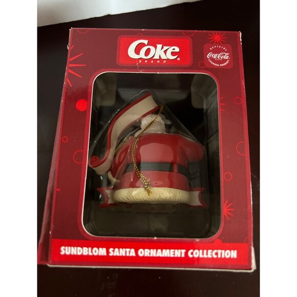 Coca-Cola 2006 Sundblom Santa Ornament Collection Christmas Collectible - Picture 6 of 7